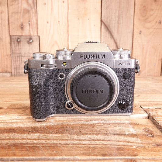 Used Fujifilm X-T4 Silver Digital Camera Body