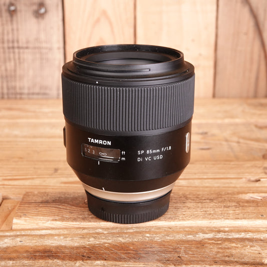 Used Tamron SP 85mm f1.8 Di VC USD Lens - Nikon