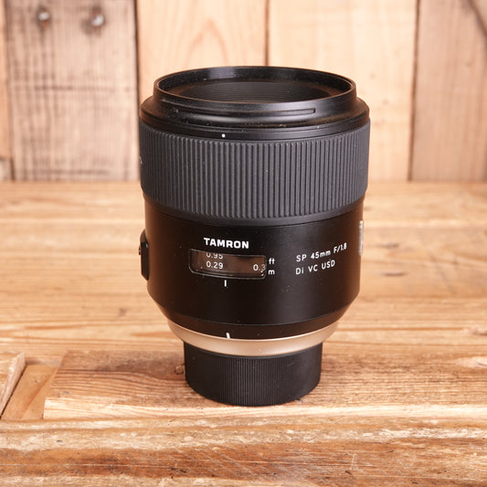 Used Tamron SP 45mm f1.8 Di VC USD Lens - Nikon