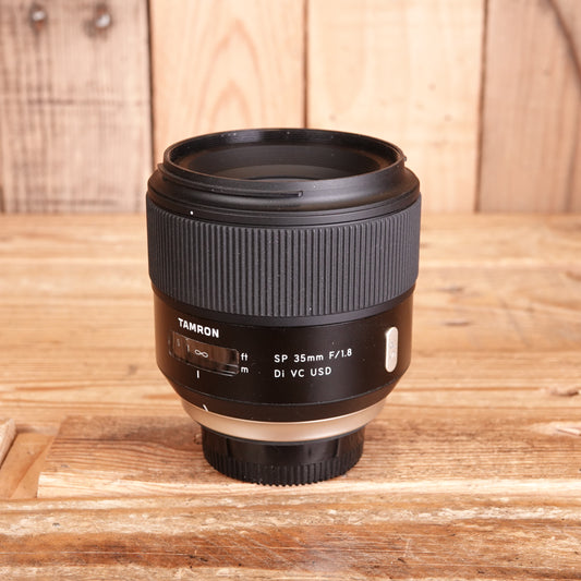 Used Tamron 35MM F1.8 DI VC USD Lens Nikon