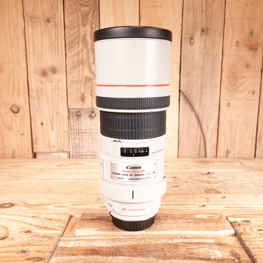 Used Canon EF 300mm F4 L IS USM Lens
