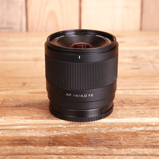 Used Viltrox AF 14mm F4 STM ED IF  Lens Sony E