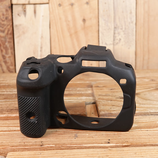 Used Protective Silicone soft Case for Canon R7 Digital Black