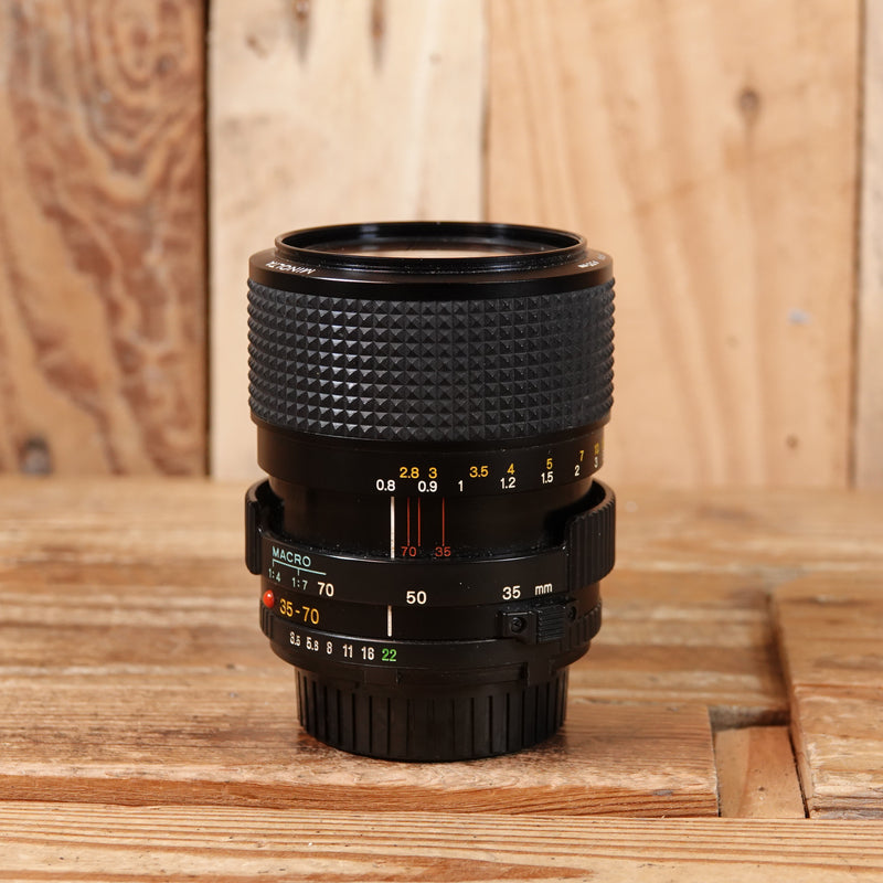 Used Minolta MD Zoom 35-70mm f3.5 Lens