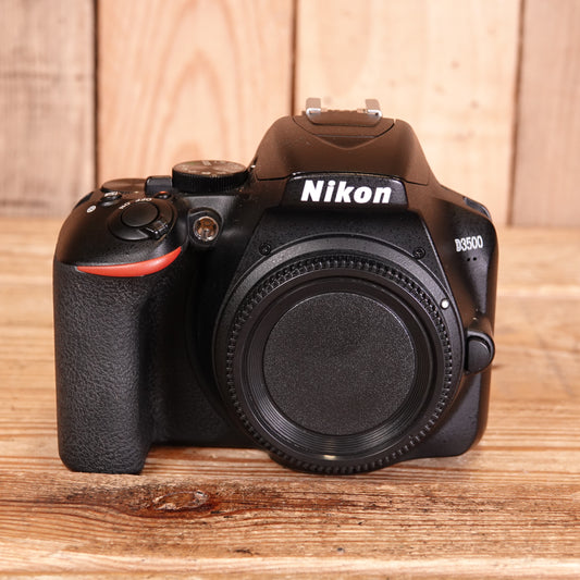Used Nikon D3500 Black DSLR Camera Body