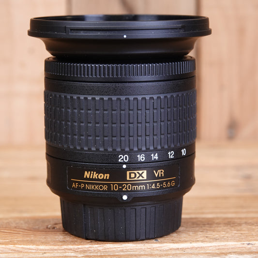 Used Nikon AF-P 10-20mm F4.5-5.6 VR Lens