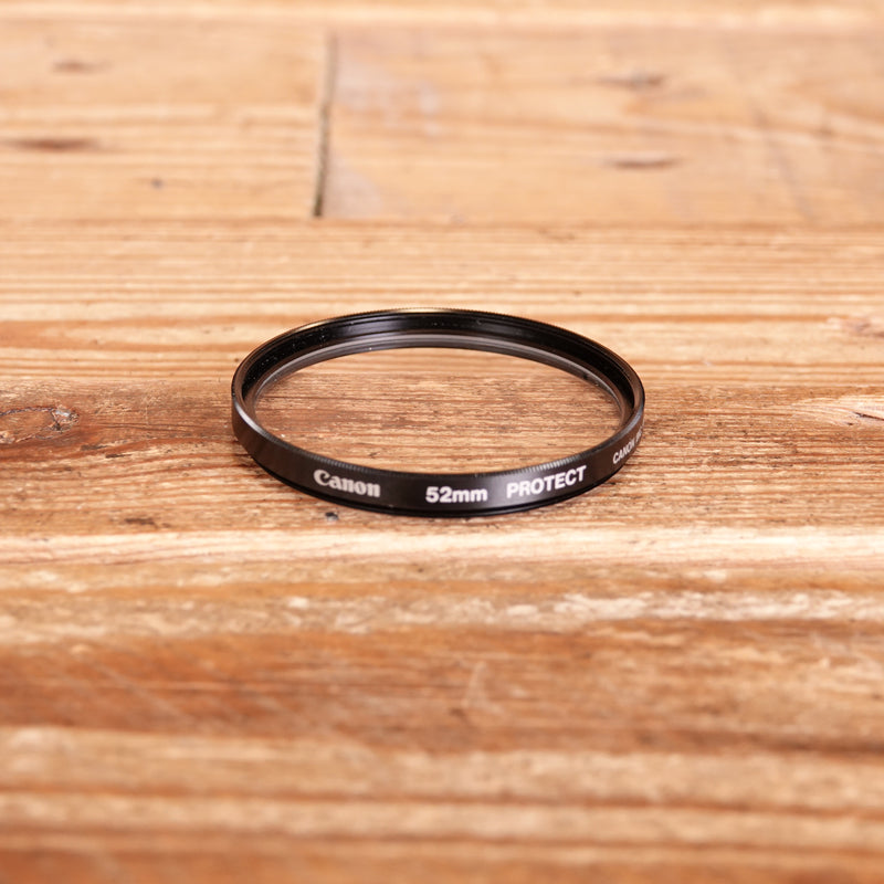 Used Genuine Canon 52mm Protect Filter Protective Filter for ⦰ 52mm Filter Thread