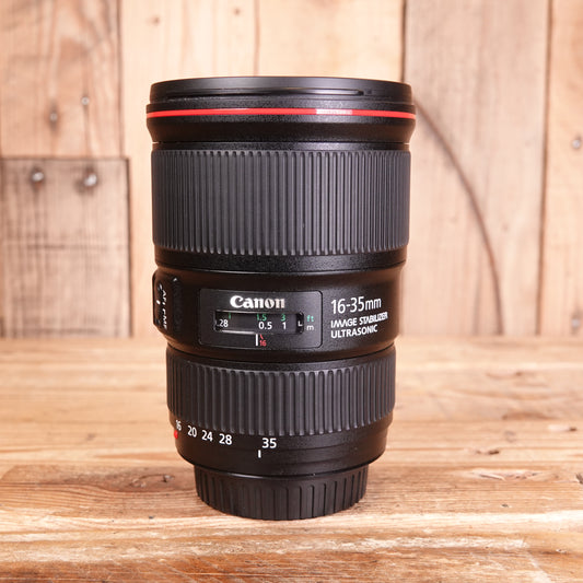 Used Canon EF 16-35mm F4 L IS USM Lens