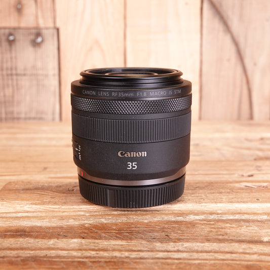 Used Canon RF 35mm F1.8 Macro IS STM Lens