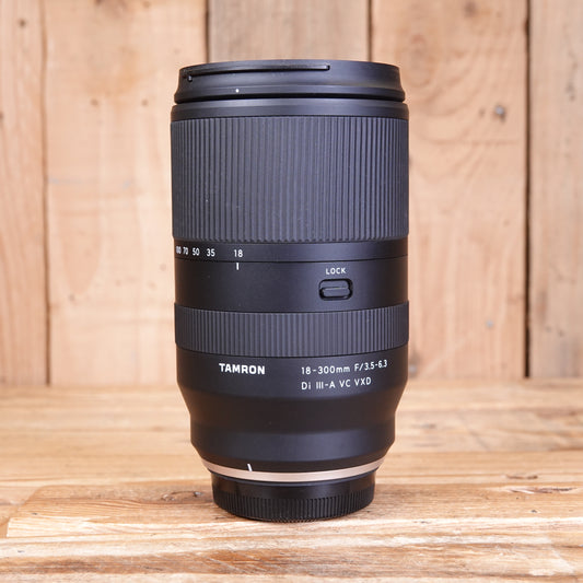 Used Tamron 18-300mm F3.5-6.3 Di III-A VC VXD Lens - Fujifilm XF Fit