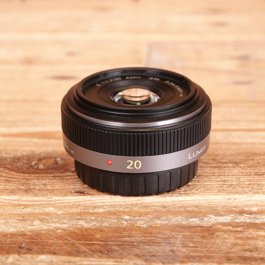 Used Panasonic 20mm F1.7 Lens Micro Four Thirds