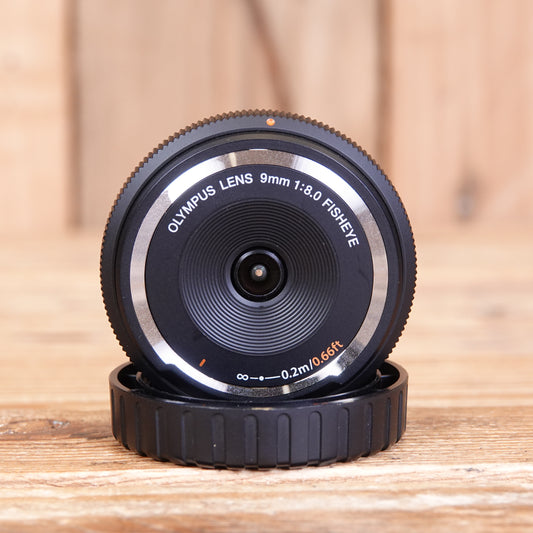 Used Olympus 9mm F8 BCL-0980 Fisheye lens