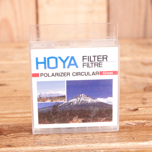 Used HOYA filter 52mm CIRCULAR POLARISER