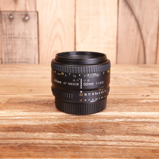 Used Nikon AF 50mm F1.8 D Lens