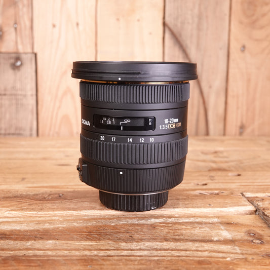 Used Sigma 10-20mm F3.5 EX DC HSM Nikon Fit Lens