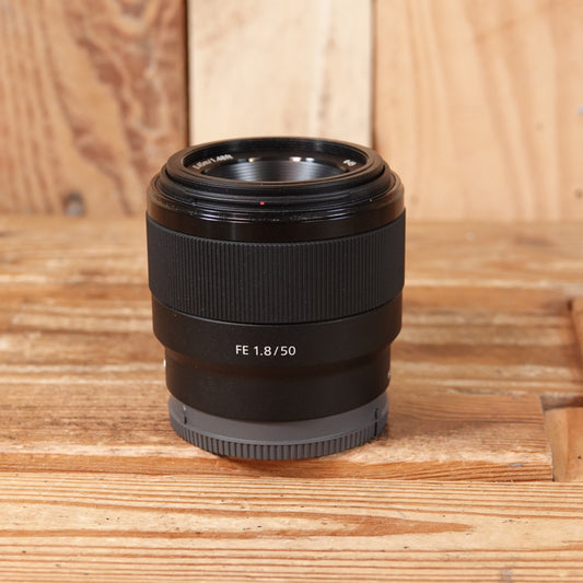 Used Sony FE 50mm F1.8 Lens