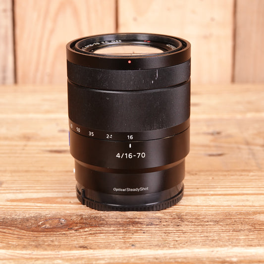Used Sony E 16-70mm F4 ZA OSS Lens