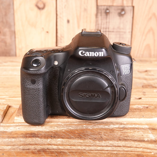 Used Canon EOS 70D Digital SLR Camera Body