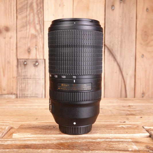 Used Nikon AF-P 70-300mm F4.5-5.6E ED VR Lens