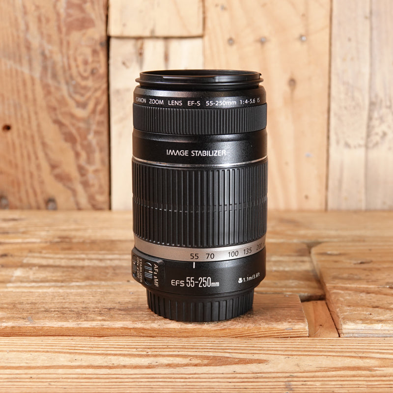 Used Canon EF-S 55-250mm F4-5.6 IS Lens