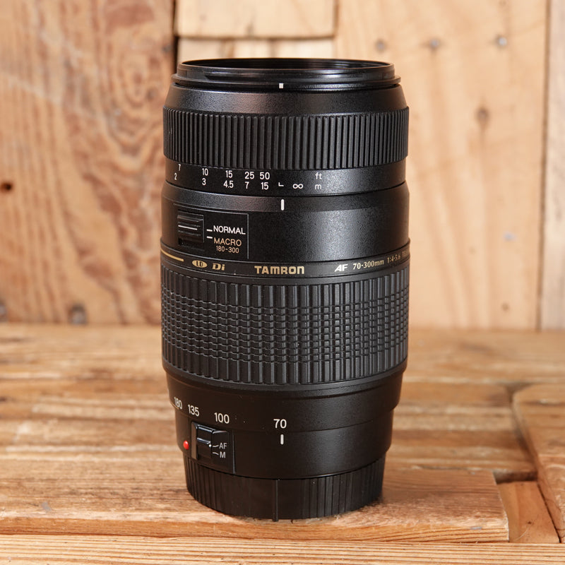 Used Tamron AF 70-300mm F4-5.6 LD Di Macro Lens - Canon Fit