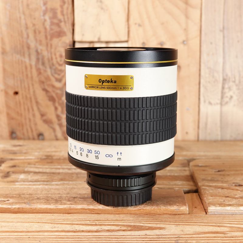 Used Opteka 500mm f6.3 DG Mirror Lens - Canon