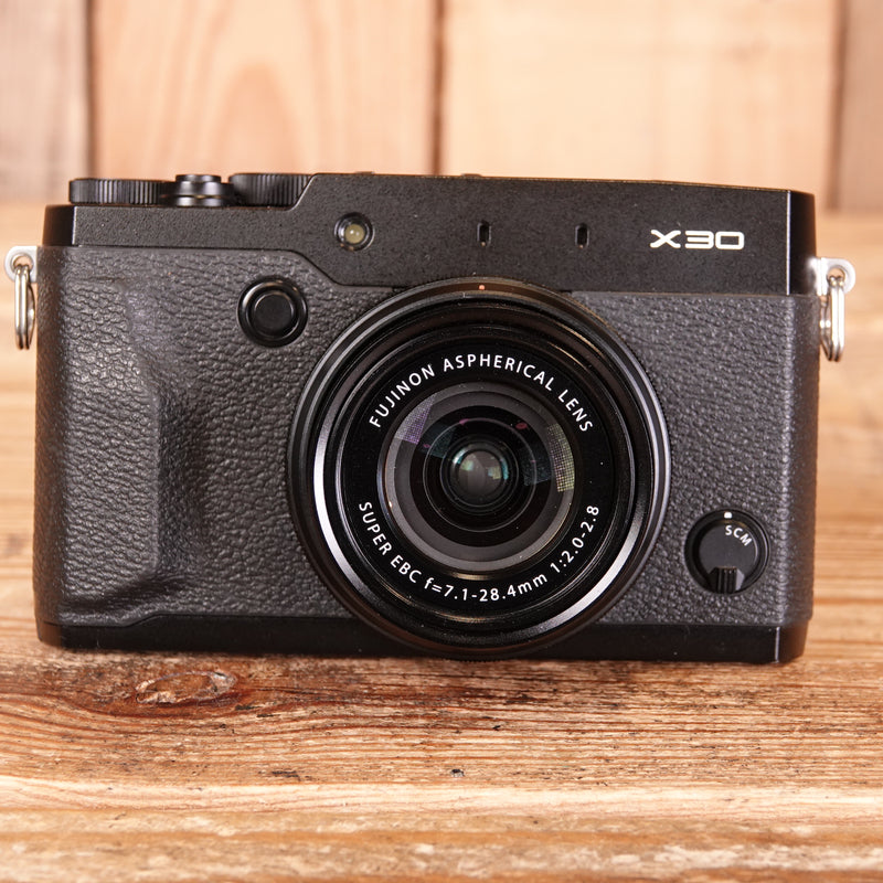 Used Fujifilm X30 Black Digital Camera