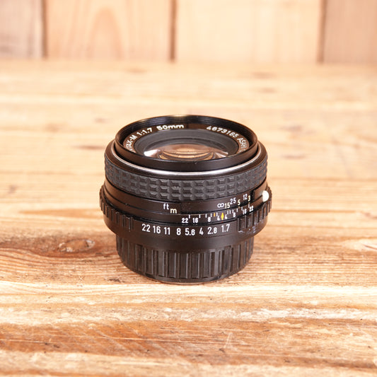 Used Pentax SMC Pentax-M 50mm F1.7 Lens