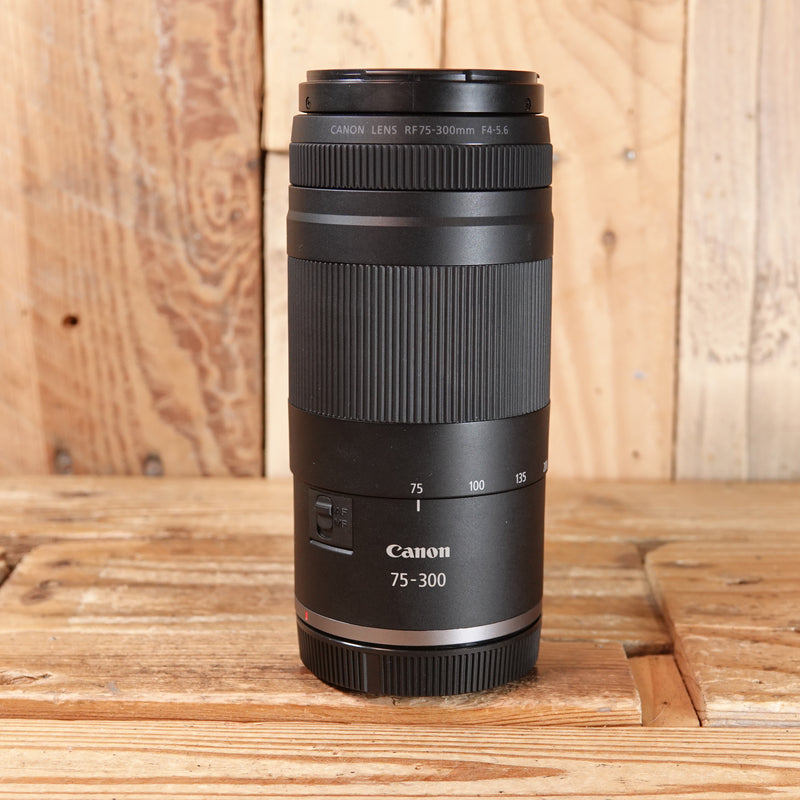 Used Canon RF 75-300mm f4-5.6 Lens