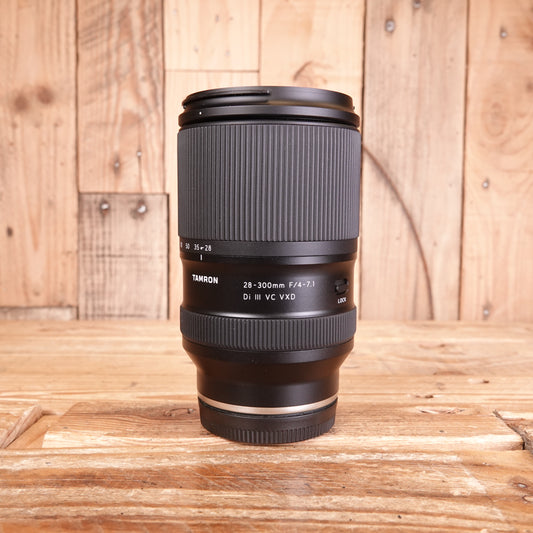 Used Tamron 28-300MM F4-7.1 Di III VC VXD Lens for Sony FE mount
