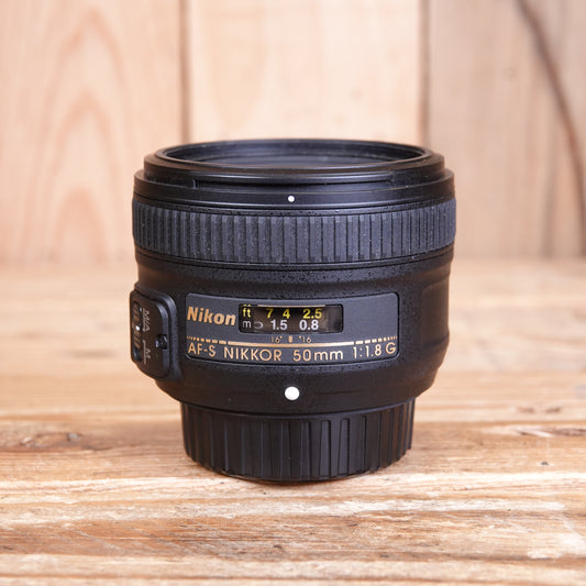 Used Nikon AF-S 50mm F1.8 G Lens