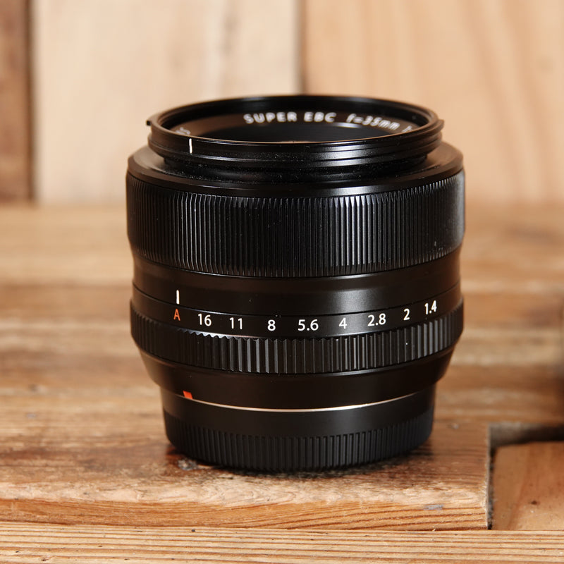 Used Fujifilm XF 35mm F1.4 Black Fujinon Lens