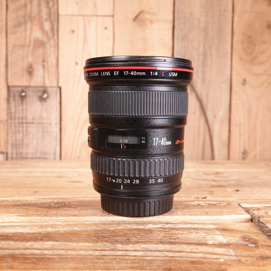 Used Canon EF 17-40mm F4 L USM Lens