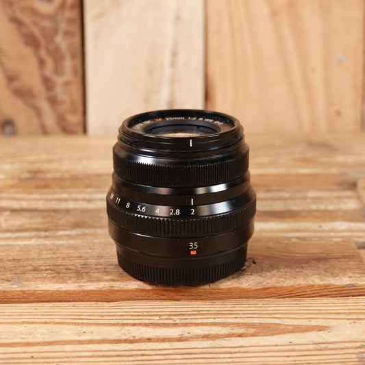 Used Fujifilm XF 35mm F2 Black R WR Fujinon Lens
