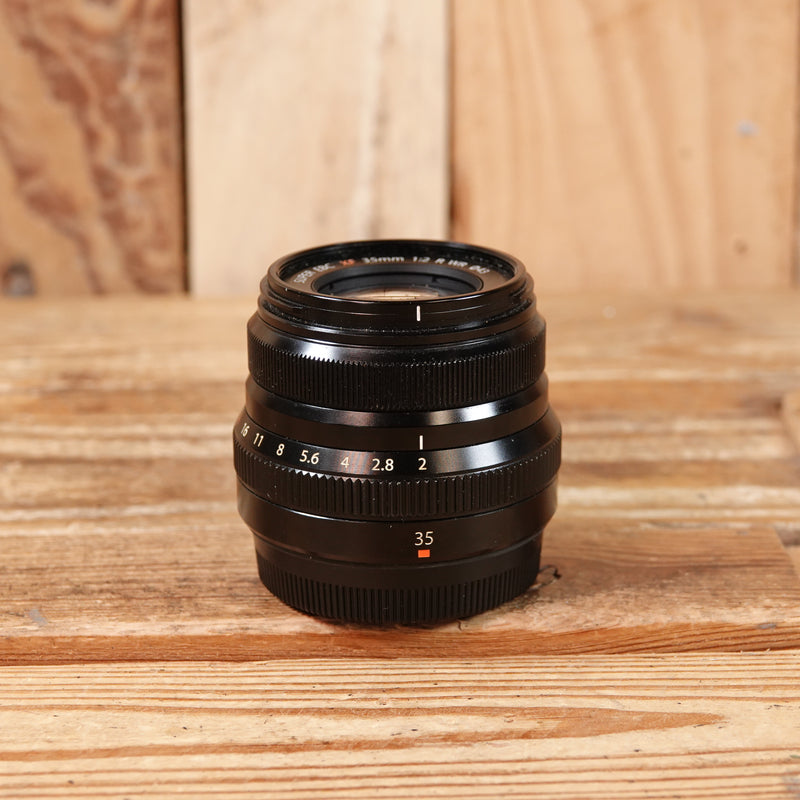Used Fujifilm XF 35mm F2 Black R WR Fujinon Lens