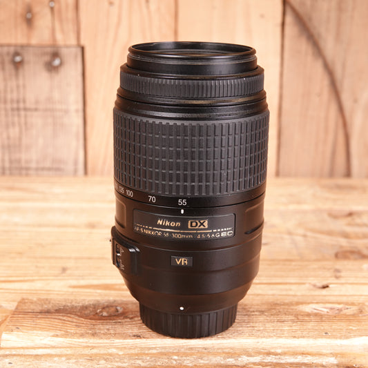 Used Nikon AF-S 55-300mm F4.5-5.6 G ED VR Lens