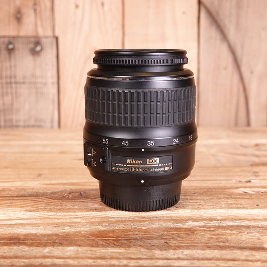 Used Nikon AF-S 18-55mm f3.5-5.6 G ED DX II Lens