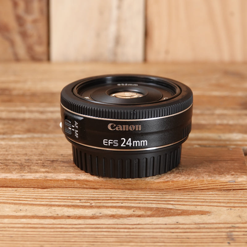 Used Canon EF-S 24mm f2.8 STM Lens
