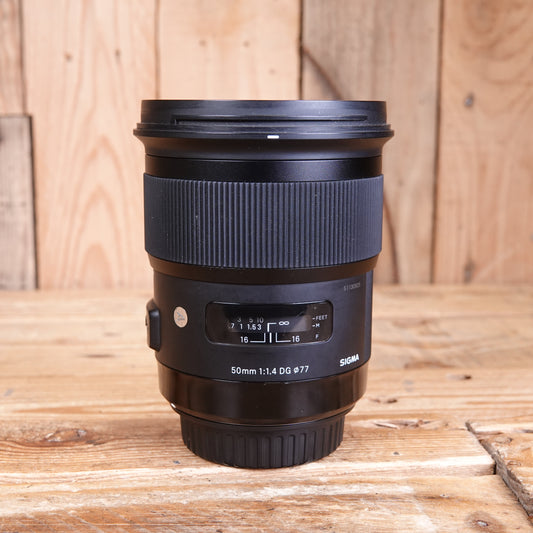 Used Sigma 50mm F1.4 DG ART Canon Fit Lens