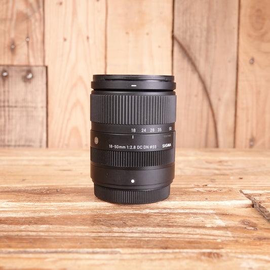 Used Sigma 18-50mm F2.8 DC DN Contemporary - Fujifilm XF Fit