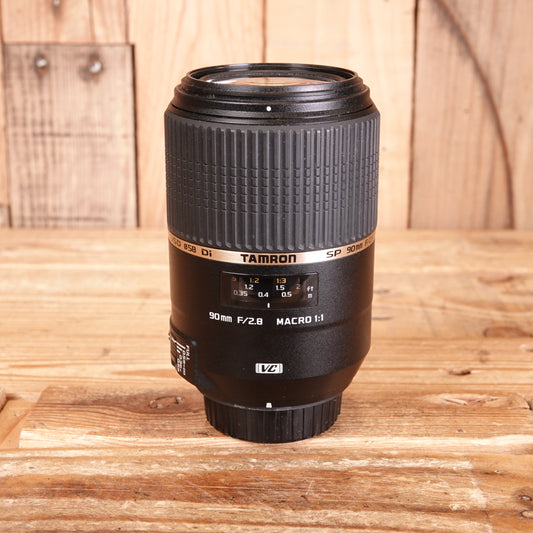 Used Tamron SP 90mm F2.8 Di Macro Lens - Nikon Fit