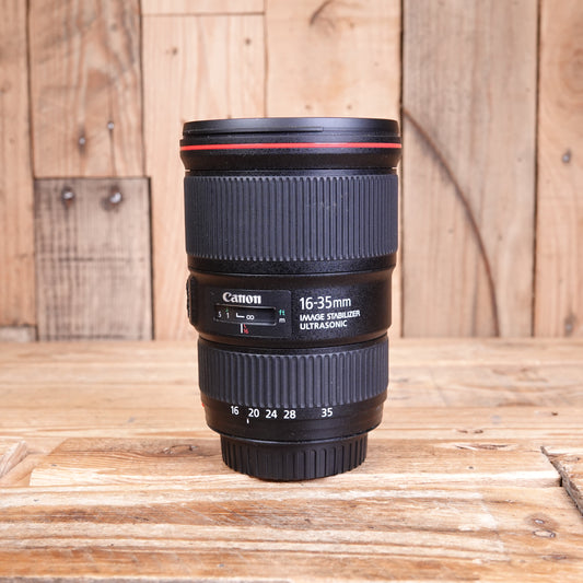 Used Canon EF 16-35mm F4 L IS USM Lens