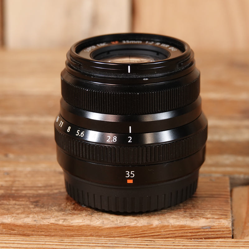 Used Fujifilm XF 35mm F2 Black R WR Fujinon Lens