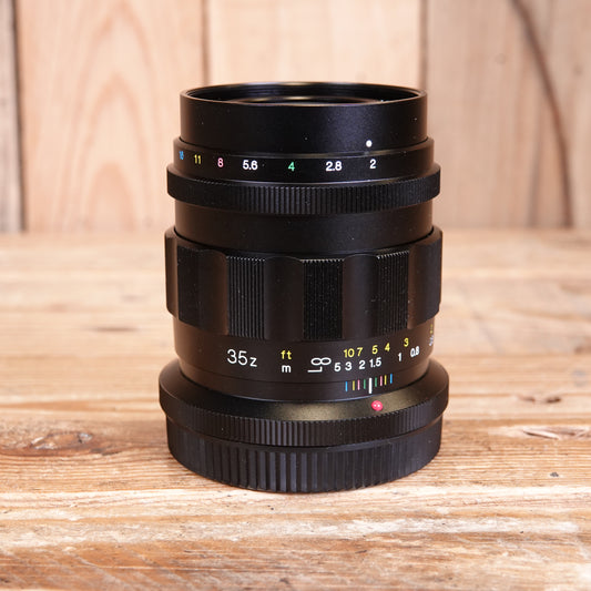 Used Voigtlander 35mm F2 Apo-Lanther Lens -Nikon Z
