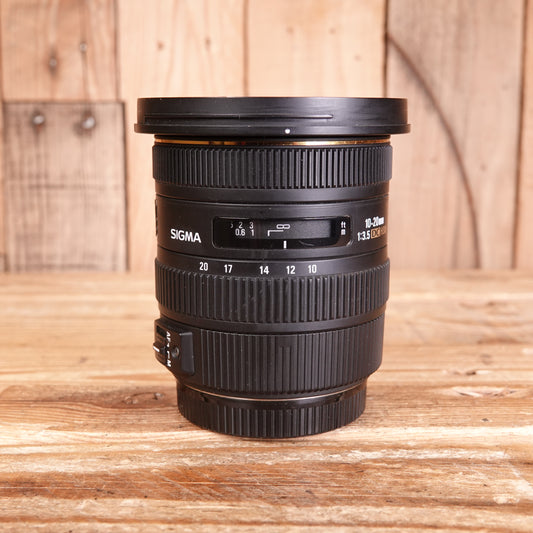 Used Sigma AF 10-20mm F3.5 EX DC HSM Lens - Canon Fit