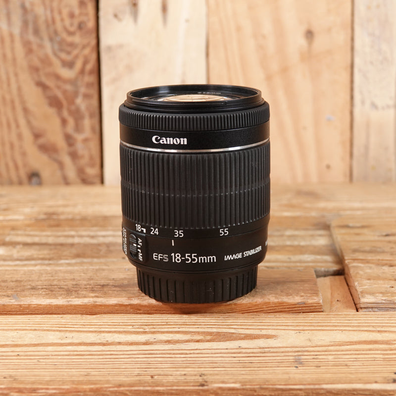 Used Canon EF-S 18-55mm  F3.5-5.6 IS STM Lens