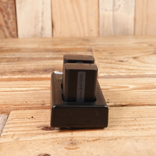 Used Powerextra FW50 Battery and USB Charger Set