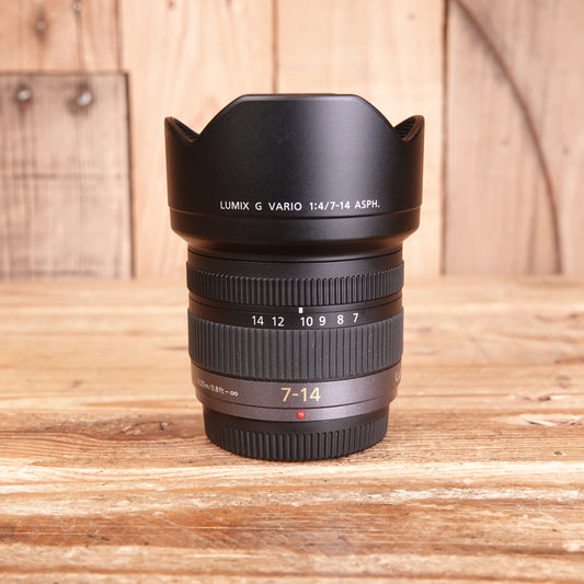 Used Panasonic 7-14mm F4 Lens Micro Four Thirds