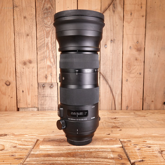 Used Sigma 150-600mm F5-6.3 DG Sport Lens - Canon Fit