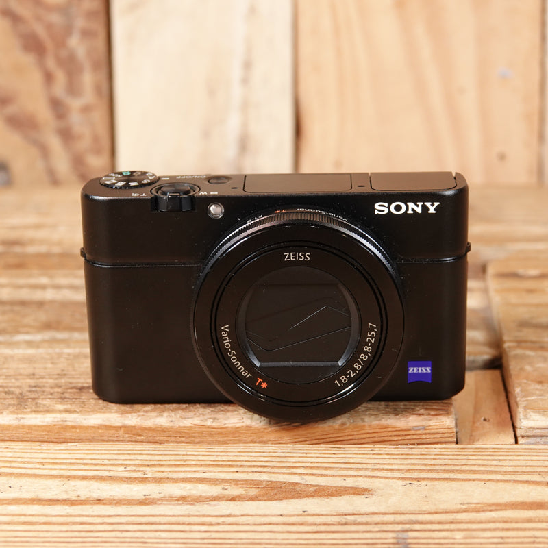Used Sony CyberShot RX100 III Black Digital Camera